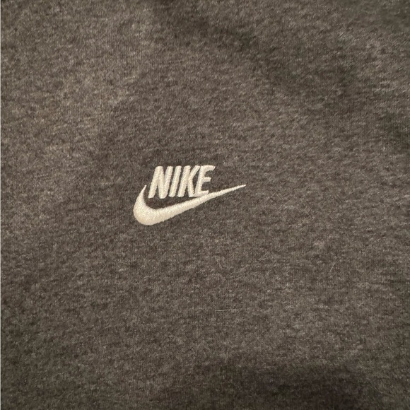 Nike Mens Charcoal Zip Up Sweater - Picture 10 of 12